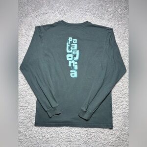 Patagonia Shirt Mens Small Crewneck Long Sleeve Organic Cotton Hiking Layers